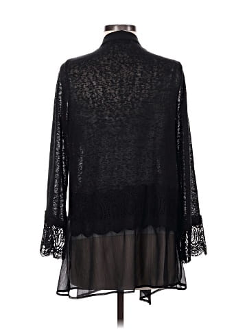August Silk Cardigan (view 2)
