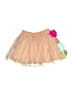 Mini Boden 100% Polyester Hearts Tan Skirt Size 6 - 7 - photo 2