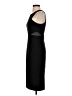 Xscape Solid Black Cocktail Dress Size 4 - photo 5