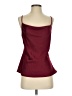 Glam 100% Polyester Burgundy Tank Top Size S - photo 1