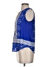 Collective Concepts 100% Polyester Blue Sleeveless Blouse Size XS - photo 5
