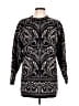 Adrienne Vittadini Paisley Black Pullover Sweater Size L - photo 1
