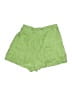 Madewell Solid Green Shorts Size 6 - photo 2