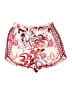Zara Print Red Shorts Size S - photo 1