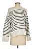 Zara Stripes Ivory Pullover Sweater Size S - photo 1