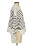 Zara Stripes Ivory Pullover Sweater Size S - photo 4