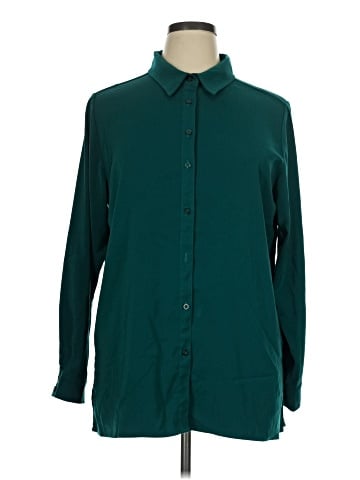 Susan Graver Long Sleeve Blouse (view 1)