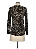 J.Crew 100% Wool Animal Print Brown Wool Pullover Sweater Size S - photo 2