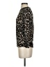 J.Crew 100% Wool Animal Print Brown Wool Pullover Sweater Size S - photo 5