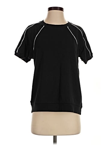 Karl Lagerfeld Paris Short Sleeve Top (view 1)