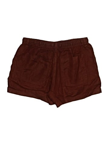 Madewell Pull-On Drawstring Shorts in 100% Linen (view 2)