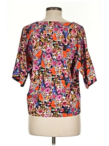 Tibi Short Sleeve Blouse (view 2)