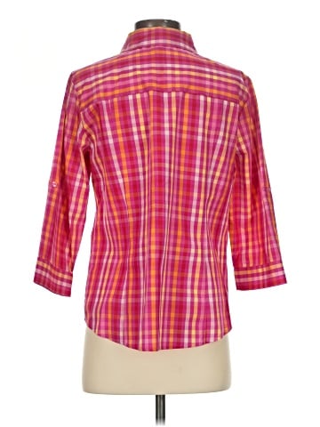Christopher & Banks 3/4 Sleeve Button-Down Shirt (view 2)