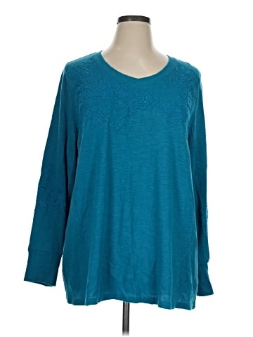 Soft Surroundings 3/4 Sleeve T-Shirt (view 1)