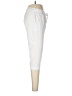 Unbranded Solid White Casual Pants Size M - photo 4