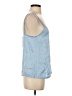 Vince. Blue Sleeveless Top Size S - photo 4
