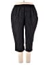 Allison Daley 100% Polyester Polka Dots Black Casual Pants Size 20 - photo 1