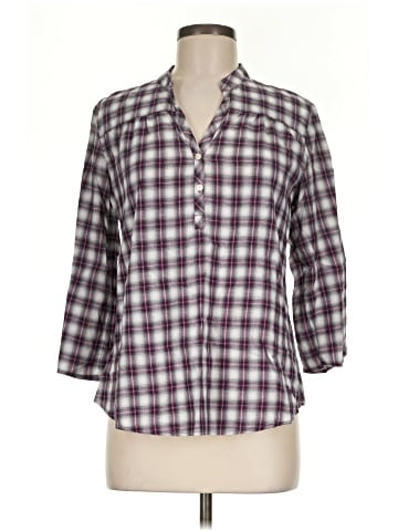 Lucky Brand 3/4 Sleeve Button-Down Shirt (view 1)