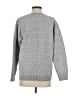 Ann Taylor LOFT Print Gray Pullover Sweater Size S - photo 2