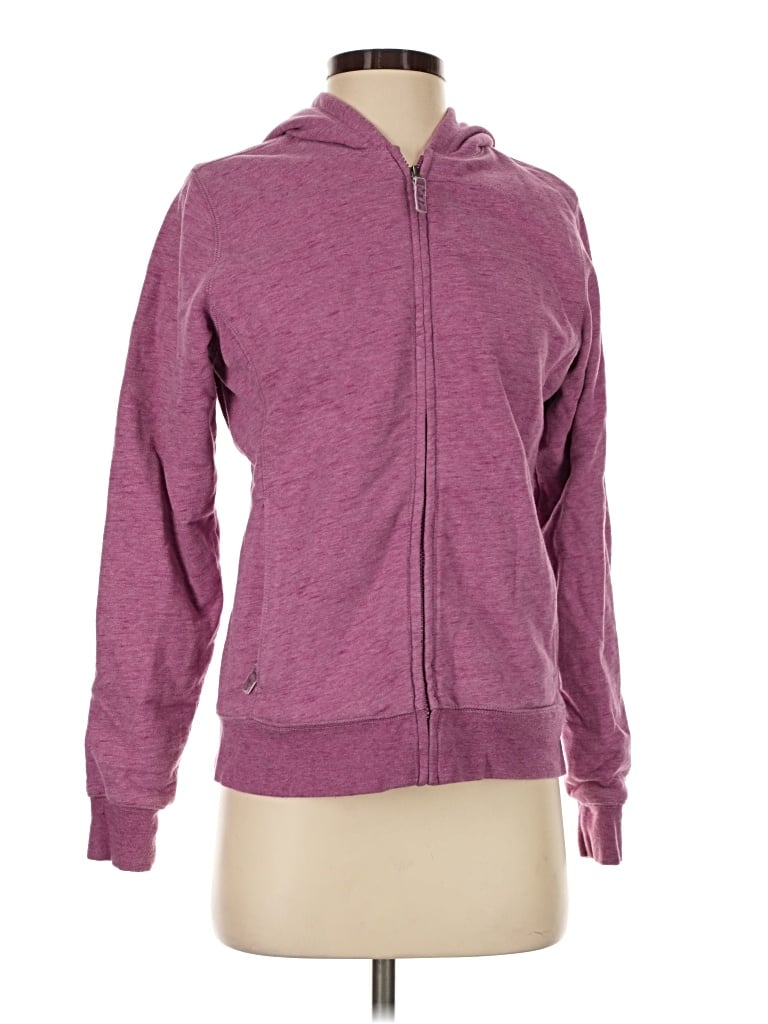 Pre-owned L.l.bean Zip Up Hoodie In Purple