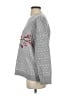 Ann Taylor LOFT Print Gray Pullover Sweater Size S - photo 5