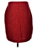 Boston Proper Tweed Red Formal Skirt Size 2 - photo 1