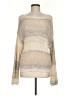 Blu Pepper Metallic Tan Pullover Sweater Size M - photo 1