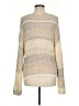 Blu Pepper Metallic Tan Pullover Sweater Size M - photo 2