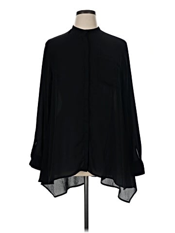 a.n.a. A New Approach Long Sleeve Blouse (view 1)
