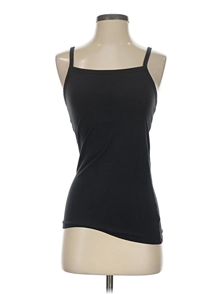 Pre-owned Duluth Trading Co. Tank Top Black Strapless Neckline Tops