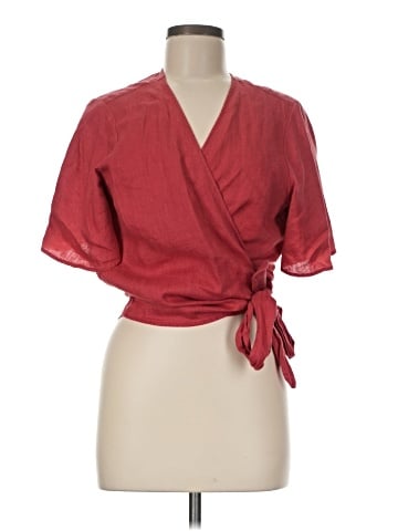 Soft Surroundings Short Sleeve Blouse (view 1)