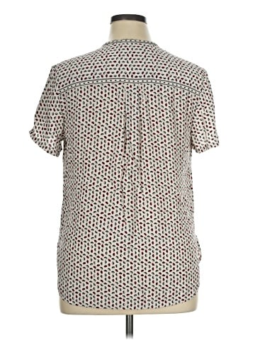 Max Studio Short Sleeve Blouse (view 2)