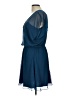 Express 100% Polyester Solid Blue Cocktail Dress Size L - photo 5