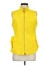 Larry Levine 100% Polyester Yellow Vest Size M - photo 1