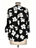 Torrid 100% Polyester Floral Black 3/4 Sleeve Blouse Size Med Plus (00) - photo 2