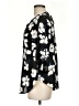 Torrid 100% Polyester Floral Black 3/4 Sleeve Blouse Size Med Plus (00) - photo 5