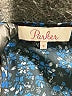 Parker 100% Polyester Blue Long Sleeve Blouse Size S - photo 7