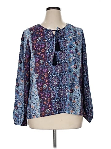 D&Co. Long Sleeve Blouse (view 1)