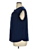 Maison d' Amelie 100% Polyester Blue Sleeveless Blouse Size XL - photo 5