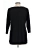 Sympli Black 3/4 Sleeve Top Size 12 - photo 2