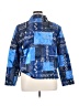 French Laundry 100% Polyester Print Blue Jacket Size XL - photo 2