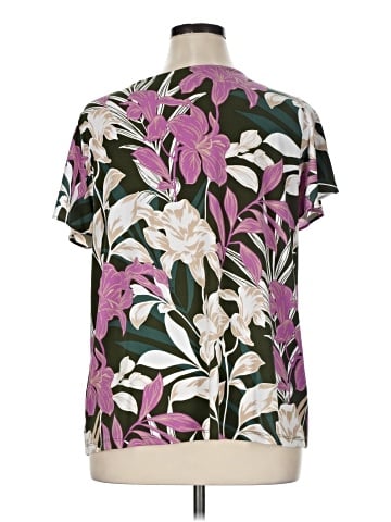 Liz Claiborne Short Sleeve Blouse (view 2)