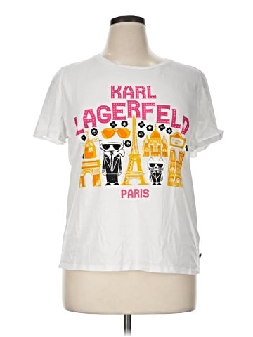 Karl Lagerfeld Paris Short Sleeve T-Shirt (view 1)