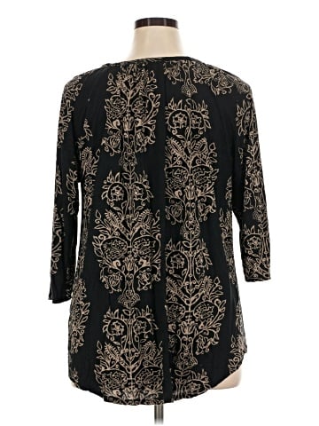 Lucky Brand 3/4 Sleeve Blouse (view 2)