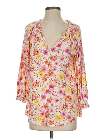 Style&Co 3/4 Sleeve Blouse (view 1)