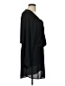 Express 100% Polyester Solid Black Casual Dress Size L - photo 4