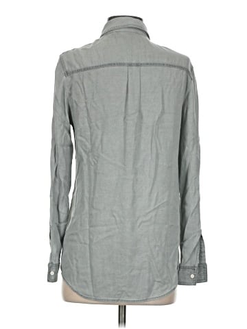 Rubbish Long Sleeve Button-Down Shirt (view 2)