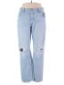 Levi's 100% Cotton Stripes Blue Jeans Size 32 waist - photo 1