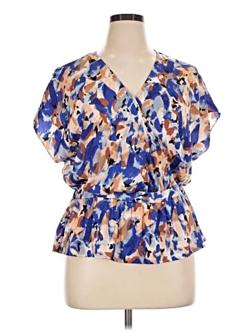Nine West Short Sleeve Blouse (view 1)