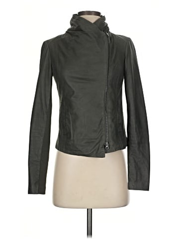 Vince. Leather Jacket (view 1)